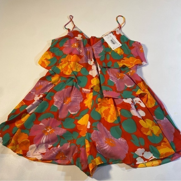 Sugarlips Floral Multicolor Romper - Picture 6 of 10